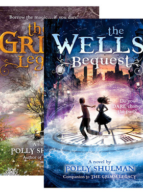 英文原版 The Grimm Legacy 格林兄弟不唱摇篮曲 2册 儿童科幻动作冒险小说 Polly Shulman 英文版 进口英语原版书籍
