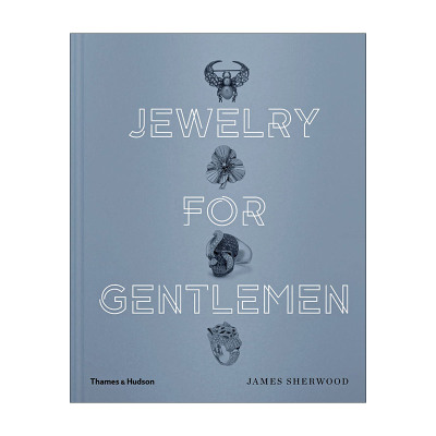 英文原版 Jewelry For Gentlemen 绅士们的首饰 男士时尚珠宝设计 精装 英文版 进口英语原版书籍
