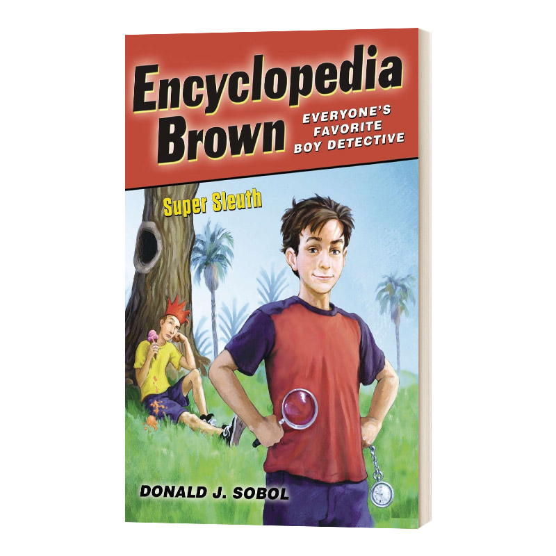 英文原版 Encyclopedia Brown Super Sleuth 百科全书小布朗 超级侦探 英文版 进口英语原版书籍儿童全英语书