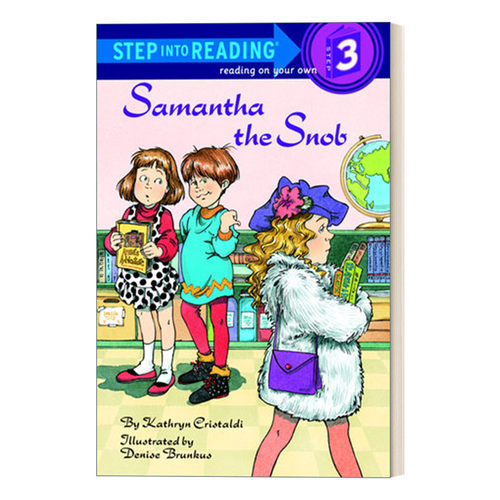 英文原版 Step into Reading 3 - Samantha the Snob 高傲的莎曼 英文版 进口英语原版书籍