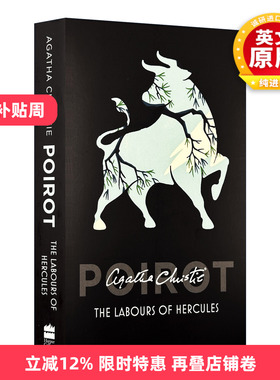 英文原版 Poirot — The Labours of Hercules 大侦探波洛系列 赫尔克里·波洛的丰功伟绩 阿加莎侦探推理小说 英文版 进口书籍