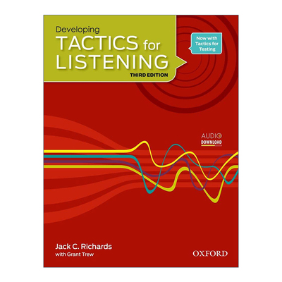 英文原版 Tactics for Listening Developing Student Book 牛津听力策略2 英文版 进口英语原版书籍