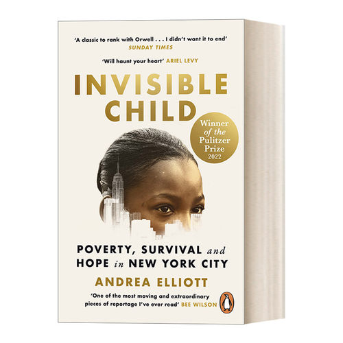 英文原版 Invisible Child 看不见的孩子 安德里亚·埃利奥特 2022普利策非小说类奖 英文版 进口英语原版书籍