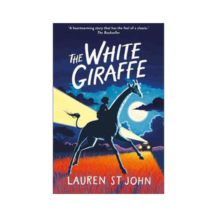 英文原版 The White Giraffe 白色的长颈鹿 儿童动作冒险小说 英文版 进口英语原版书籍