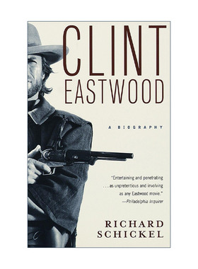 英文原版 Clint Eastwood 克林特·伊斯特伍德传 伍迪·艾伦 电影人生作者Richard Schickel 英文版 进口英语原版书籍