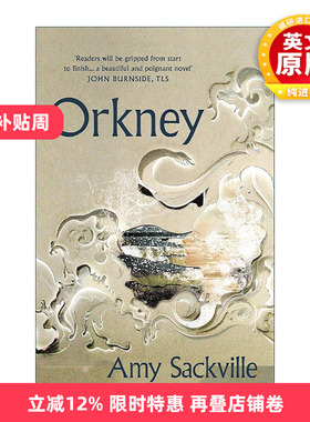 英文原版 Orkney 奥克尼 Amy Sackville 神秘浪漫小说 毛姆文学奖 英文版 进口英语原版书籍