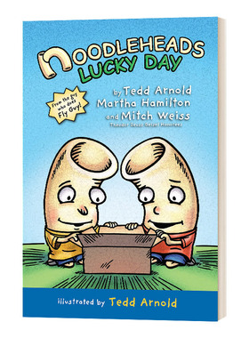 英文原版 Noodleheads Lucky Day 5 傻瓜面条头小子5 幸运的一天 全彩漫画 儿童故事图画书 通粉的幸运日 英文版 进口英语原版书籍