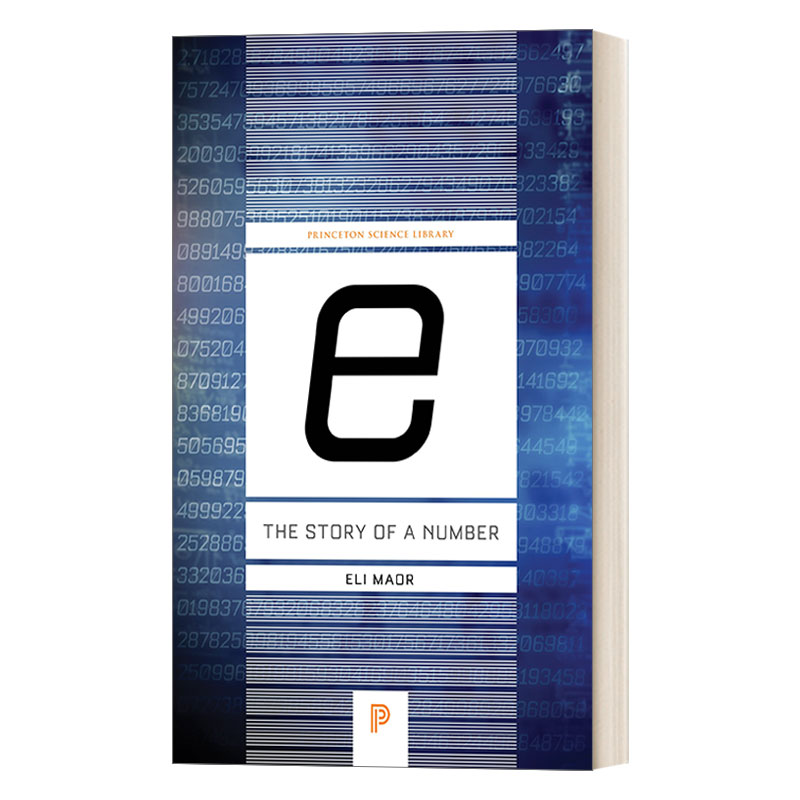 英文原版 e The Story of a Number e的故事 一个常数的传奇 数学 科普 伊莱马奥尔 Eli Maor 英文版 进口英语原版书籍