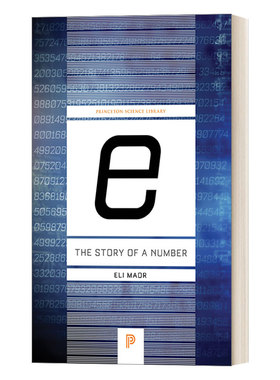 英文原版 e The Story of a Number e的故事 一个常数的传奇 数学 科普 伊莱马奥尔 Eli Maor 英文版 进口英语原版书籍
