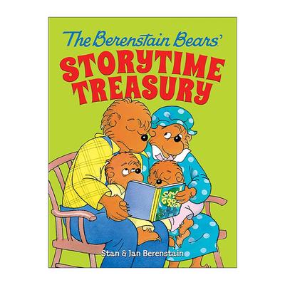 英文原版 The Berenstain Bears' Storytime Treasury 贝贝熊的故事时间宝库 儿童睡前故事绘本 英文版 进口英语原版书籍