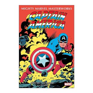 漫威古早漫画 Mighty America 英文原版 伟大杰作系列 进口英语原版 Masterworks 英文版 Marvel 书籍 Captain 美国队长卷二 Vol.2