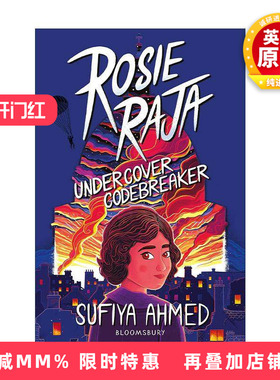 英文原版 Rosie Raja Undercover Codebreaker 罗茜·拉贾系列 秘密密码破译员 战时儿童小说 英文版 进口英语原版书籍