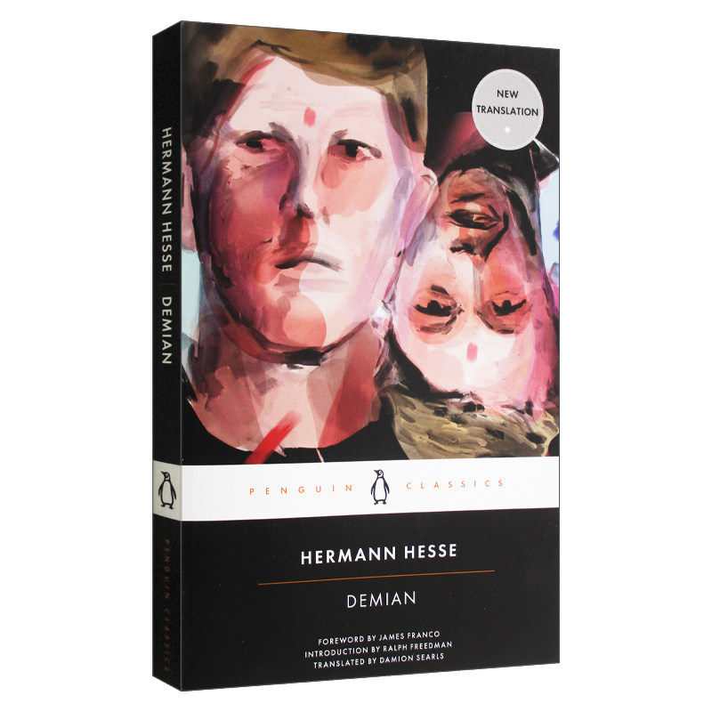 英文原版 Demian 赫尔曼黑塞 德米安 詹姆斯弗兰科封面序 英文版
