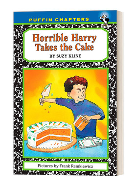 英文原版 Horrible Harry 19 Horrible Harry Takes the Cake 可怕的哈里系列19 儿童章节桥梁书 Suzy Kline 英文版 进口英语书籍