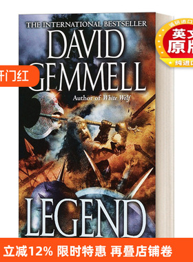 英文原版小说 Legend Drenai Saga Series 01 德莱尼传奇系列1 传奇 David Gemmell 奇幻动作冒险小说 英文版 进口英语原版书籍