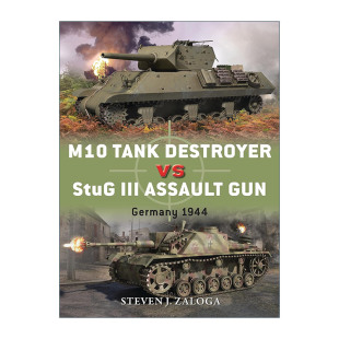 Assault M10 StuG 英文原版 Gun 英文版 Destroyer 对战历史 Tank 二战美国M10坦克歼击车VS德国StuGIII自行突击炮 III