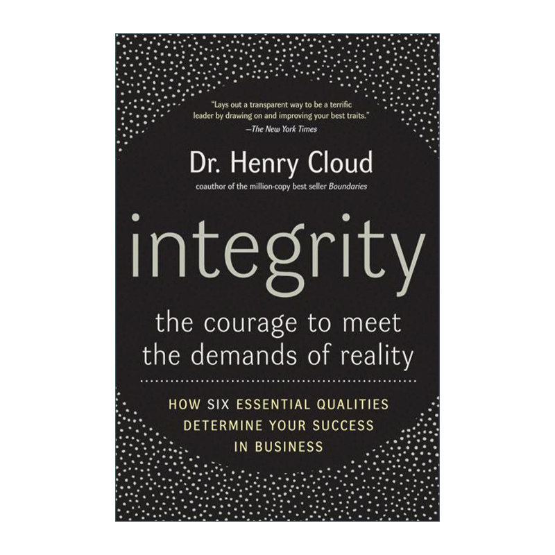 英文原版 Integrity 职场软实力 亨利克劳德 英文版 进口英语原版书籍