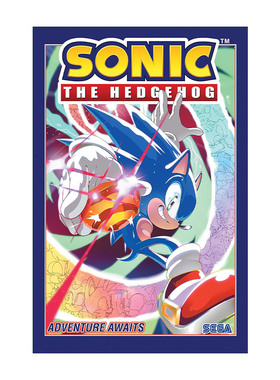 英文原版 Sonic the Hedgehog Vol.17 Adventure Awaits 刺猬索尼克 第17卷 冒险等待 IDW儿童漫画 英文版 进口英语原版书籍