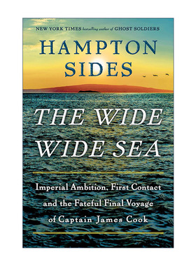 英文原版 The Wide Wide Sea 广阔大海 帝国野心 库克船长传 2024奥巴马夏季书单 航海冒险历史 Hampton Sides 精装 进口原版书籍
