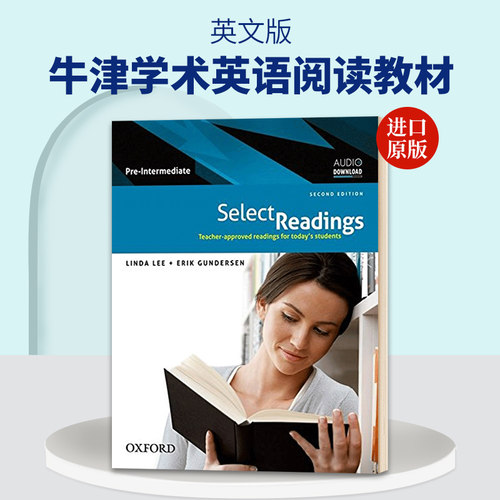英文原版 SELECT READING 2E P-INT Student's Book 牛津学术英语阅读教材 英文版