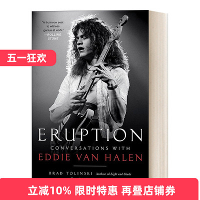 英文原版 Eruption 喷发 埃迪范海伦传记 摇滚乐队吉他手 英文版 进口英语原版书籍