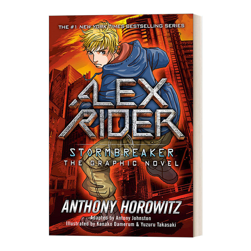 英文原版 Stormbreaker the Graphic Novel 风暴突击者 少年007系列 漫画小说 Anthony Horowitz 英文版 进口英语原版书籍