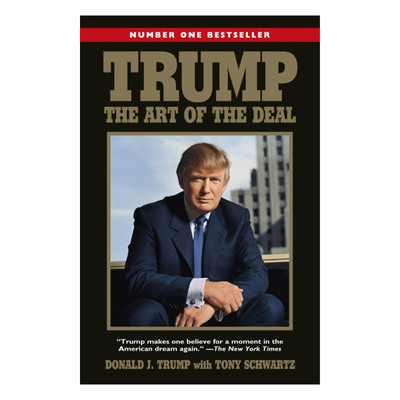 英文原版 Trump The Art of the Deal 特朗普自传 从商人到参选总统 英文版 进口英语原版书籍