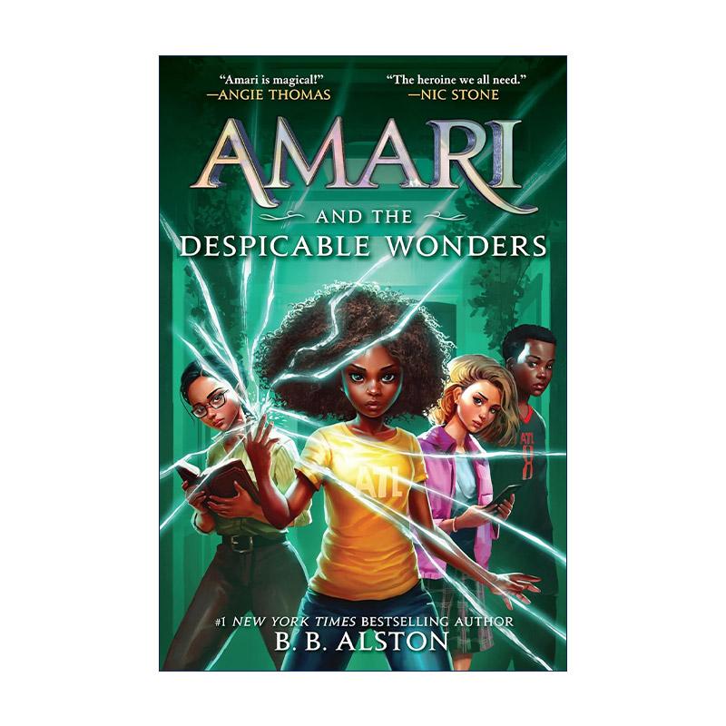 英文原版 Amari and the Despicable Wonders 阿玛瑞和黑夜兄弟3 阿玛瑞和卑鄙奇迹 精装 英文版 进口英语原版书籍