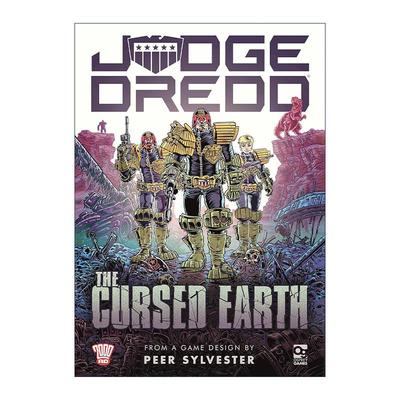 英文原版 Judge Dredd The Cursed Earth 特警判官 被诅咒的大地 荒野大陆桌游系列精装 英文版 进口英语原版书籍