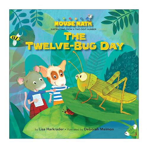 英文原版 The Twelve-Bug Day Mouse Math 鼠小弟爱数学系列 十二虫日 儿童数学启蒙认知绘本 埃莉诺·梅 英文版 进口英语原版书籍