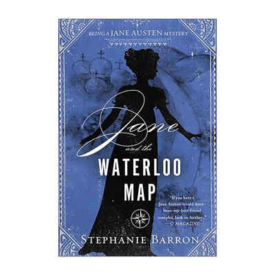 英文原版 Jane and the Waterloo Map Being A Jane Austen Mystery 13 简?奥斯汀探案系列13 简与滑铁卢地图 Stephanie Barron