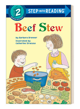英文原版 Step into Reading 2 -Beef Stew 炖牛肉 兰登分级阅读2 英文版 进口英语原版书籍