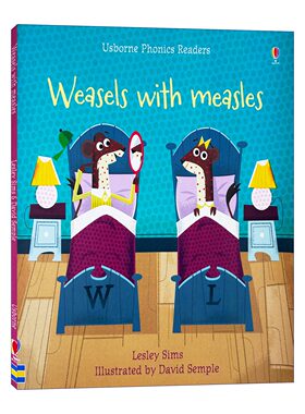 英文原版 Weasels with Measles 患麻疹的黄鼠狼 儿童启蒙绘本 Usborne出版 英文版 进口英语原版书籍