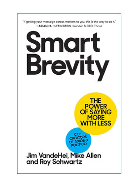 英文原版 Smart Brevity 聪明简洁的沟通 200字写重点26秒赢得注意力 精装 英文版 进口英语原版书籍