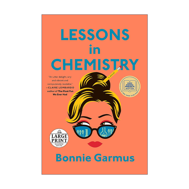 英文原版 Lessons in Chemistry Lptp 妙不可言 化学课 大字版 Bonnie Garmus 英文版 进口英语原版书籍