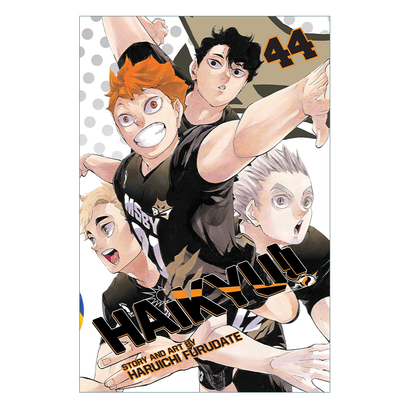 英文原版 Haikyu Vol. 44 排球少年 卷44 古馆春一漫画 英文版 进口英语原版书籍