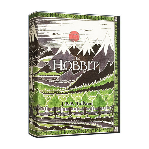 英文原版 精装小说 The Hobbit 霍比特人75周年纪念版 便携版 英文版 进口英语原版书籍