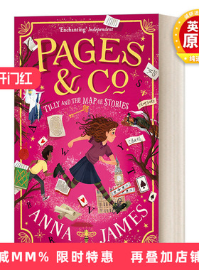 英文原版 Pages & Co. Tilly And The Map Of Stories 穿梭童话集3 英文版 进口英语原版书籍
