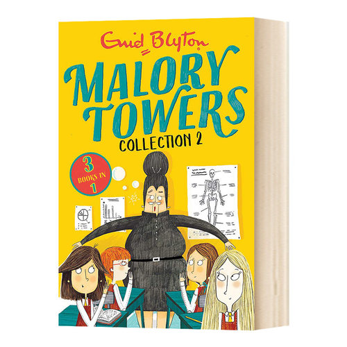 马洛里之塔4-6 英文原版小说 Malory Towers Collection 2: Books 4-6 英文版 进口英语书籍