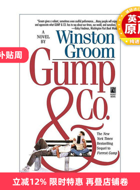 英文原版 Gump & Co 阿甘后传 阿甘正传姊妹篇 英文版 进口英语原版书籍