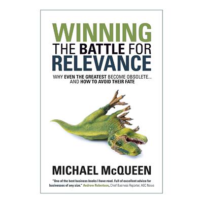 英文原版 Winning the Battle for Relevance 长盛不衰之役 组织企业领导管理指南 未来已来作者迈克尔·麦昆 进口英语原版书籍