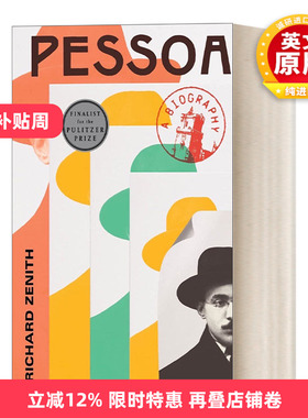 英文原版 Pessoa 费尔南多·佩索阿传记 诗人 作家、葡萄牙后期象征主义的代表人物 英文版 进口英语原版书籍