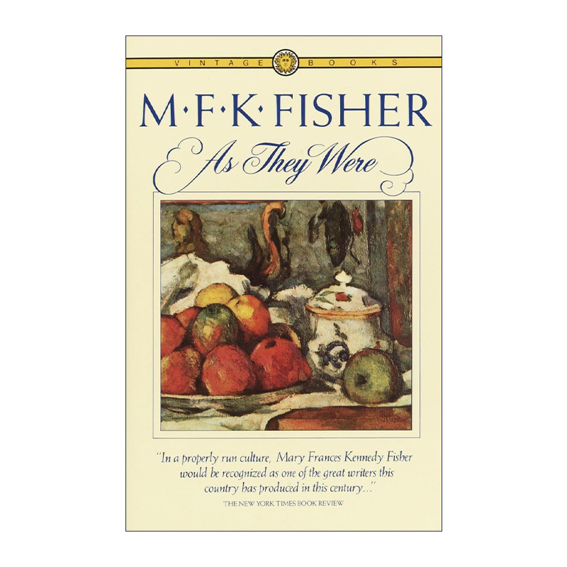 英文原版 As They Were 就像他们一样 写给牡蛎的情书作者M.F.K. Fisher费雪自传体散文集 英文版 进口英语原版书籍