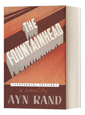 英文原版 The Fountainhead Centennial Edition HC 源泉 百年纪念版 精装收藏版 Ayn Rand安·兰德 英文版 进口英语原版书籍
