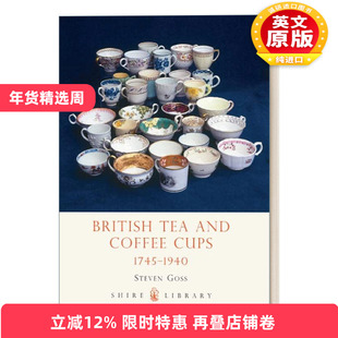 英文原版 British Tea and Coffee Cups 英国茶杯和咖啡杯 英文版 进口英语原版书籍
