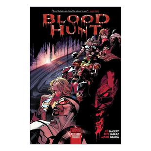 MacKay Hunt 血猎 Band 英文原版 Jed 英文版 精装 Red 漫威漫画 5册合集 书籍 进口英语原版 红带 Blood