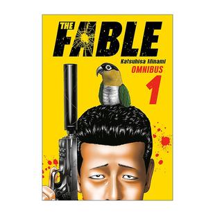 杀手寓言 The Omnibus 英文版 书籍 英文原版 讲谈社 Vol.1 Fable 同名动漫动作喜剧漫画 精选集1 进口英语原版 南胜久