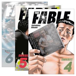 同名动漫动作喜剧漫画 The 精选集4 英文原版 南胜久 进口英语原版 Omnibus 英文版 Fable 书籍 杀手寓言 讲谈社 6册