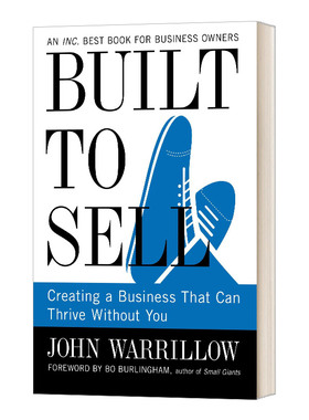 英文原版 Built to Sell 为销售而建 创建一个没有你也能茁壮成长的企业 英文版 进口英语原版书籍