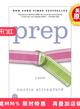 英文原版 Prep 奥尔特校园手记 Curtis Sittenfeld 英文版 进口英语原版书籍